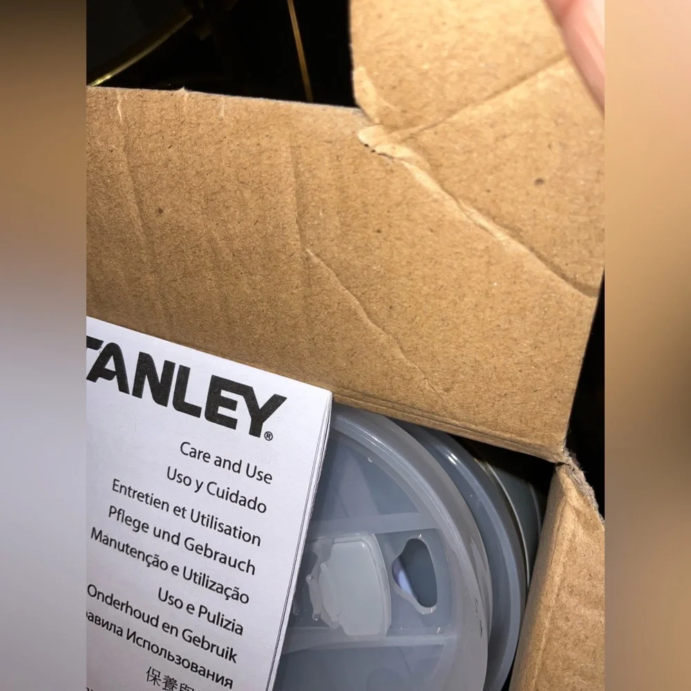 STANLEY Quencher H2.0 FlowState Tumbler Cool Serene Brushstrokes NIB +extras - Picture 11 of 11